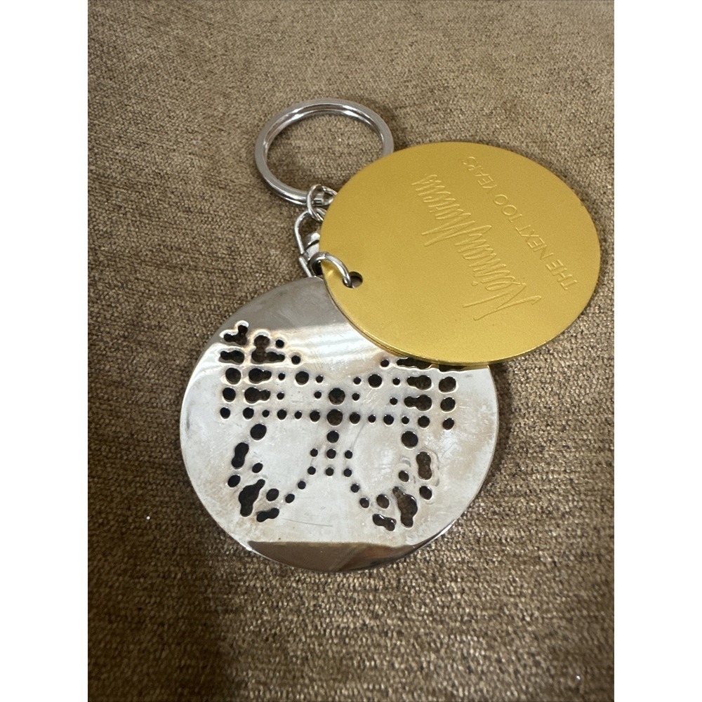 Vintage Neiman Marcus Y2K 2000 Keychain "The Next 100 Years" AnniversaryTwo Tone